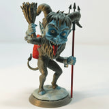Krampus Christmas Holiday Horror Figure - Alpine Winds Blue