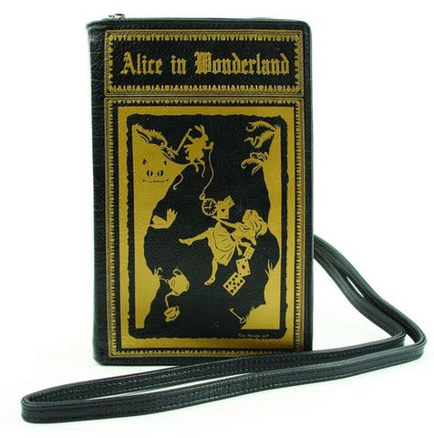 Alice In Wonderland Book Handbag Purse
