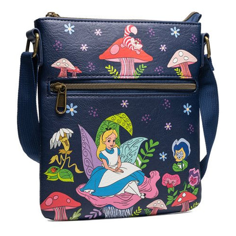 Alice In Wonderland Crossbody Handbag Purse