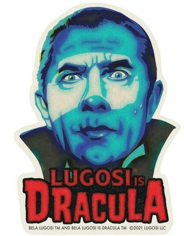 Bela Lugosi Is Dracula Vampire Sticker