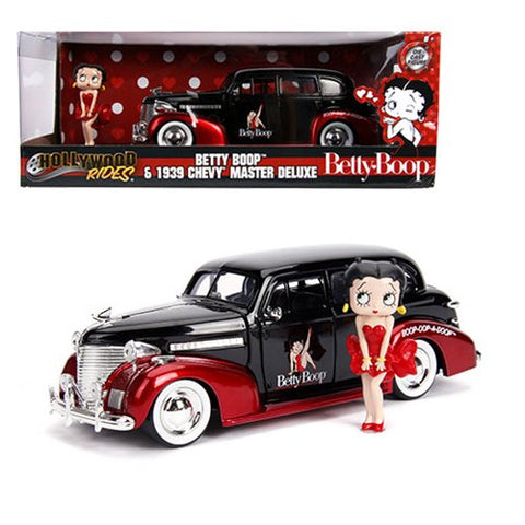 Betty Boop 1939 Chevy Master Deluxe Vehicle with Figure