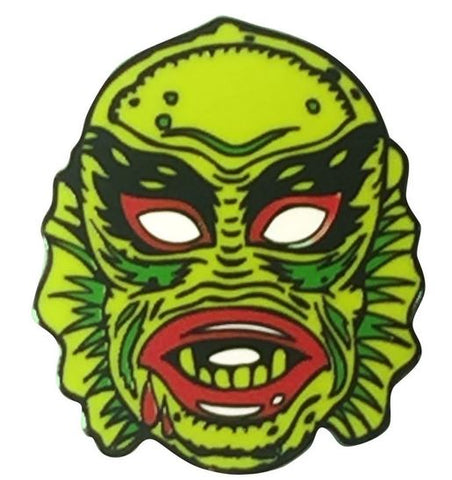 Fish Face Creature Enamel Pin