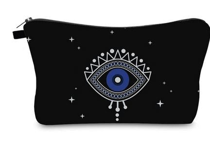 Evil Eye Makeup Cosmetic Bag