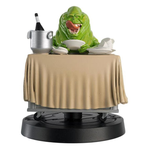 Ghostbusters Slimer Figurine Statue with Collector Magazine