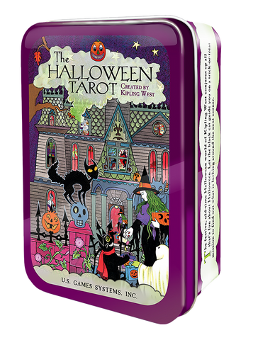 Halloween Tarot In A Tin Cards