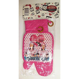 I Love Lucy Kitchen Pot Holder & Oven Mitt Set