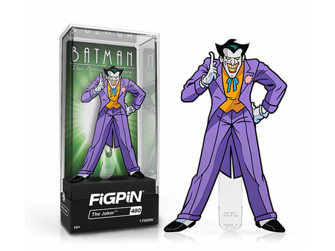 The Joker Animated Series Batman FiGPiN Enamel Pin