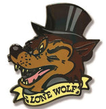 Lone Wolf Enamel Pin