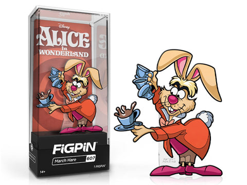 March Hare Alice In Wonderland Limited Series FiGPiN Enamel Pin