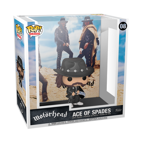 Motorhead Ace of Spades Funko Pop! Album Figure with Case