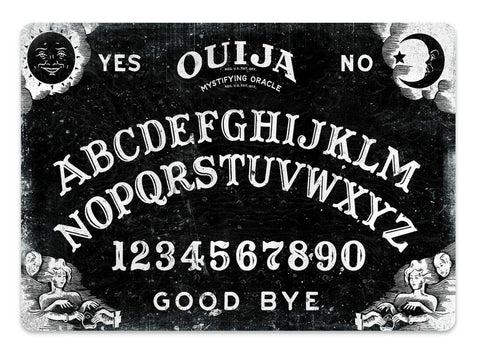 Ouija Tin Sign