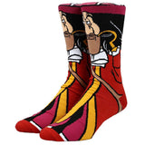 Peter Pan Captain Hook Men's Character Socks