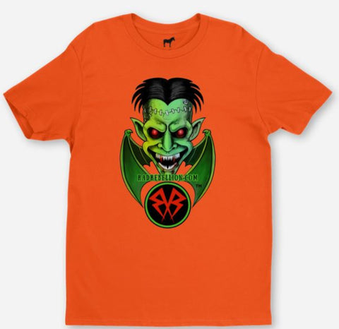 Rad Rebellion Graphic Tee in Orange