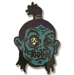 Shrunken Head Enamel Pin