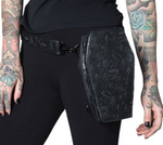 Skull Coffin Hip Pouch