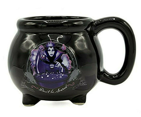 Snow White The Evil Queen Black Cauldron 3D Sculpted Mug