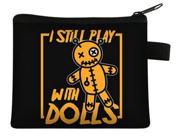 Play With Voodoo Doll Coin Bag Money Purse