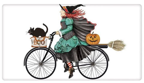 Halloween Witch Kitchen Tea Dish Towel