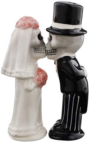 Wedding of the Dead Salt & Pepper Shakers