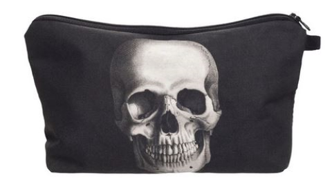 Skull Makeup Cosmetic Bag - Rad Rebellion